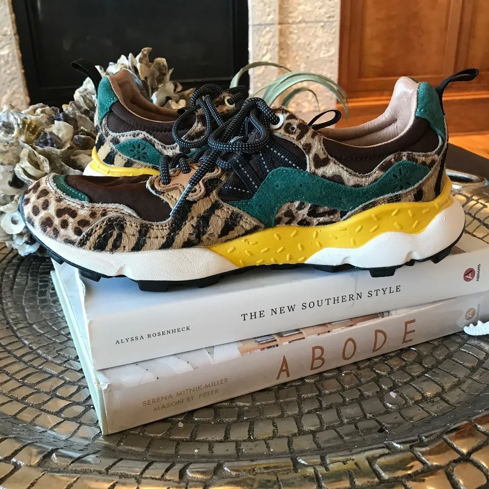 BOHO-CHIC 🔥 STATEMENT SNEAKERS FLOWER MOUNTAIN YAMANO 3 UNI
